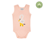 Bobo Choses Baby Pelican Sleeveless Body kids T shirts Bobo Choses   