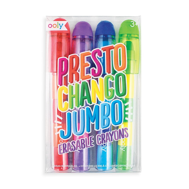 Olly Presto Chango Jumbo Erasable Crayons