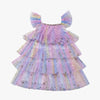 Petite Hailey Layered Dress Multi Purple kids dresses Petite Hailey   