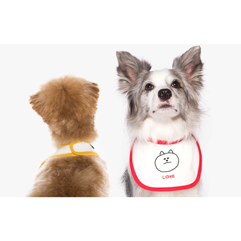 Woof by Betters Barrels x Napis Square Baby Color Bib (BETTERS) dog bib BETTERS   