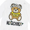 Moschino Kids Girl Ruffles Flower Bear Sweatshirt