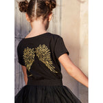 Angel's Face Miracle Tee Black