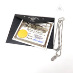 Bill Wall Leather N832 3MM Ball Chain with BWL Tag