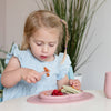 ezpz™ Mini Feeding Set in Pewter kids placemat ezpz   
