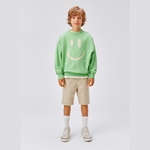 Molo Kids Monti happy face unisex sweatshirt