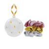 Iscream Girl's Holiday Metallic Foil Stars Ornament & Scrunchie Set kids holiday gifts iscream   