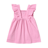 Moschino Kids Girls Teen Girls Pink Cotton Logo Dress