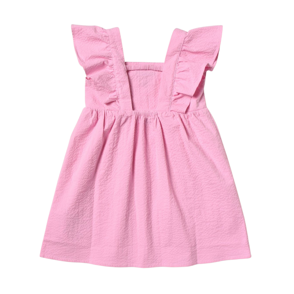 Moschino Kids Girls Teen Girls Pink Cotton Logo Dress kids dresses Moschino   