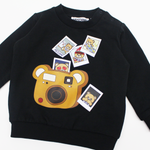 Moschino Baby Bear Camera Sweatshirt kids sweatshirts Moschino   