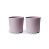 Mushie Baby Dinnerware Cup, Set of 2 Soft Lilac baby cups Mushie   