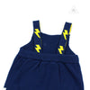 Stella McCartney Kids Baby Unisex Weather Embo Knit Body Navy
