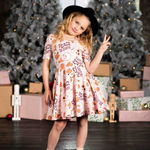 Rock Your Baby Peace On Earth Mabel Waisted Dress