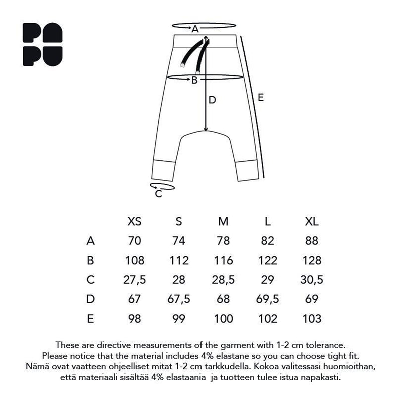 Papu Stories Women Organic Cotton Harem Pants women pants Papu Stories   