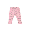 Moschino Baby Teddy Toy Logo leggings Pink kids leggings Moschino   