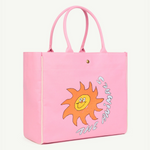 The Animals Observatory Soft Pink Sun Tote Bag kids bags The Animals Observatory   