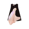 WAUW CAPOW by BANGBANG Parrot spotted tank dress Black kids dresses WAUW CAPOW by BANGBANG   