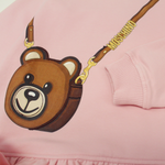 Moschino Kids Girls Pink Teddy Bag Dress