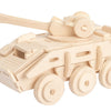 Hands Craft DIY 3D Wooden Puzzle 6 ct, Military Vehicles-JP2B6