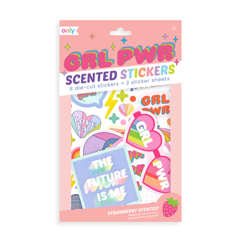 Ooly GRL PWR Scented Stickers kids stationary OOLY   