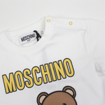 Moschino Baby Minion Logo Teddy T Shirt kids T shirts Moschino   