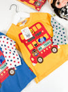 Miki House Double Decker Layered Tee Yellow - Crown Forever
