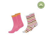 Molo Kids Nomi Bubblegum Socks Two Pairs kids socks and tights Molo Kids   