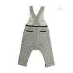 Petit Bateau Baby Girl Overall With Front Pocket And Bow baby overall petit bateau   