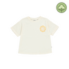 Molo Kids Rachelle Pearled Ivory Organic T Shirt