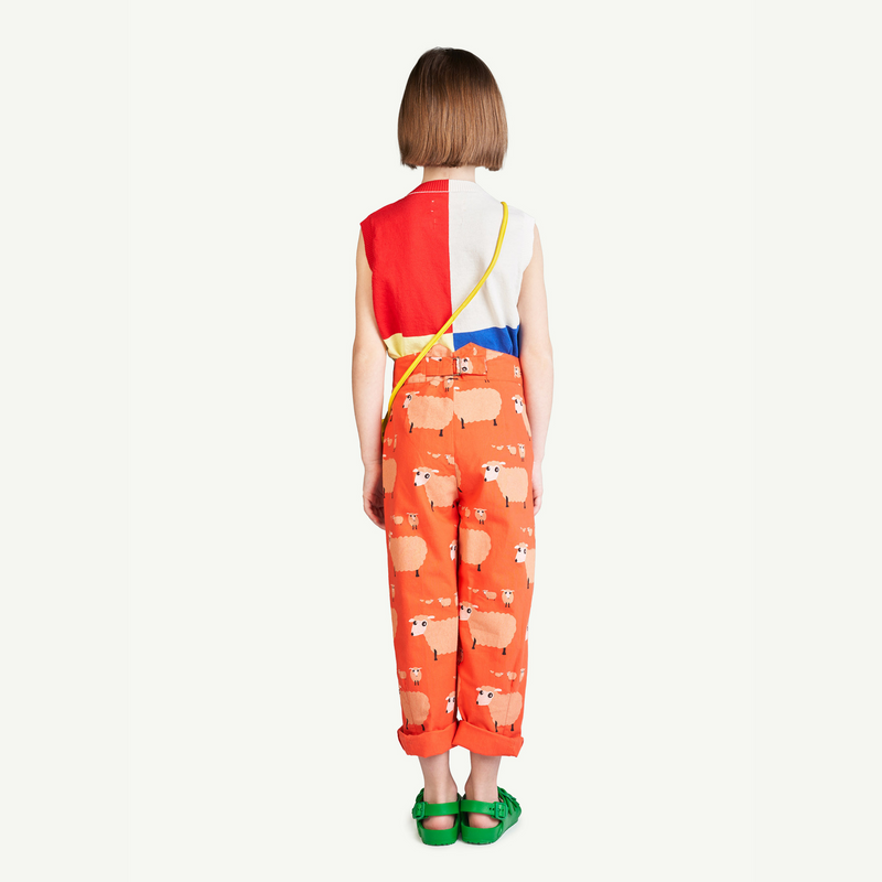 The Animals Observatory Multicolor Geometric Parrot Vest kids vests The Animals Observatory   