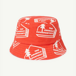 The Animals Observatory Red The Animals Starfish Hat kids hats The Animals Observatory   