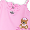 Moschino Kids Girl Teddy Bear-print swimsuit kids swimwear one-pieces Moschino   