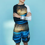 Molo Kids Boy Niko UV rash guard kids swimwear tops Molo Kids   