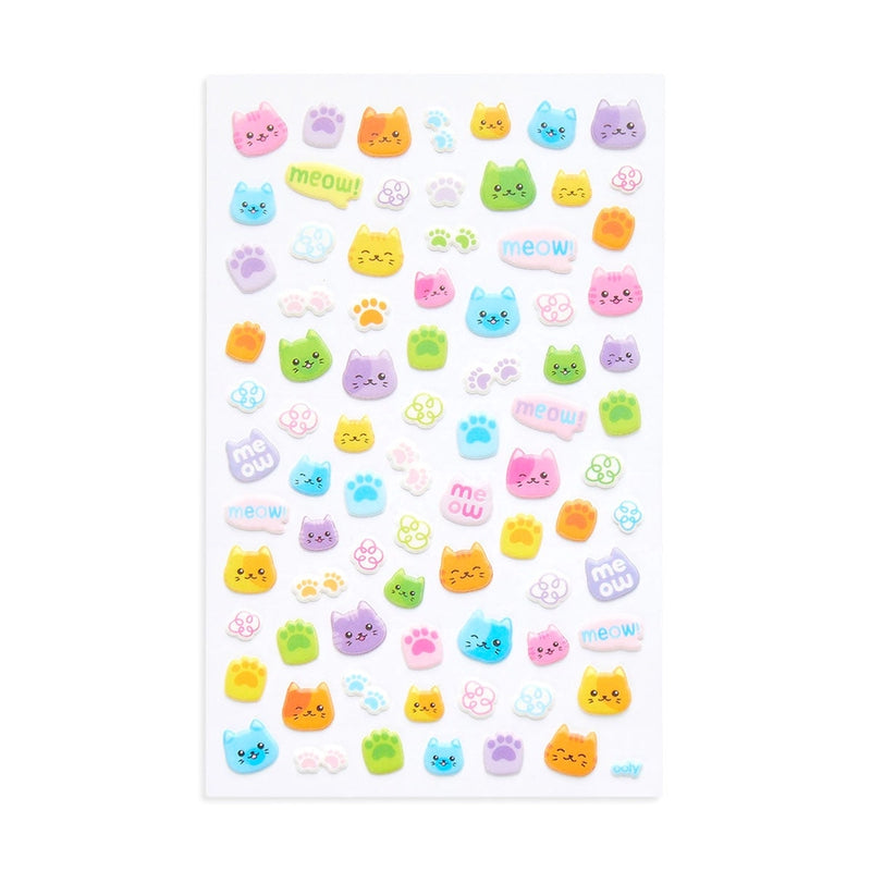 Ooly Itsy Bitsy Stickers - Colorful Cats kids stationary OOLY   