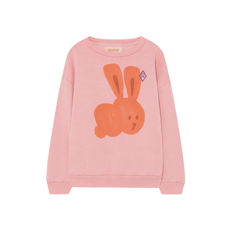 The Animals Observatory Sweatshirt in Pink Rabbit