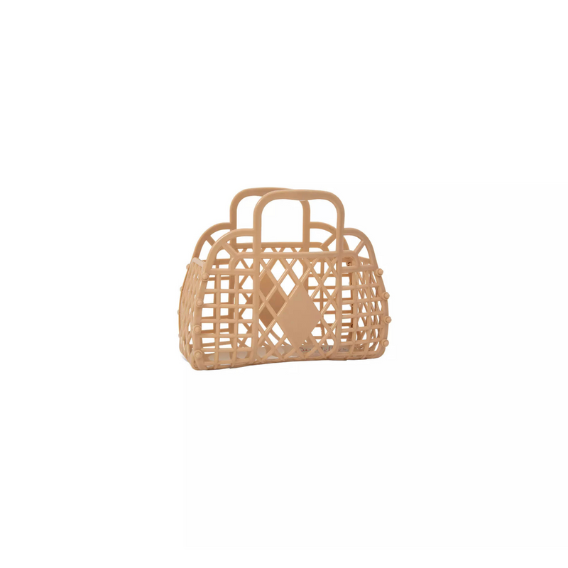 Sun Jellies Retro Basket (Mini) Bubblegum Latte