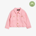 Mini Rodini Nessie Denim Jacket Pink kids jackets Mini Rodini   