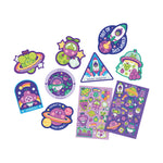 Ooly Scented Scratch Stickers : Grape Galaxy kids stationary OOLY   