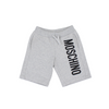 Moschino Kids Logo Shorts Grey kids shorts Moschino   