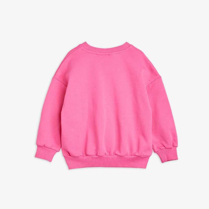 Mini Rodini Nessie Sweatshirt Pink - Crown Forever