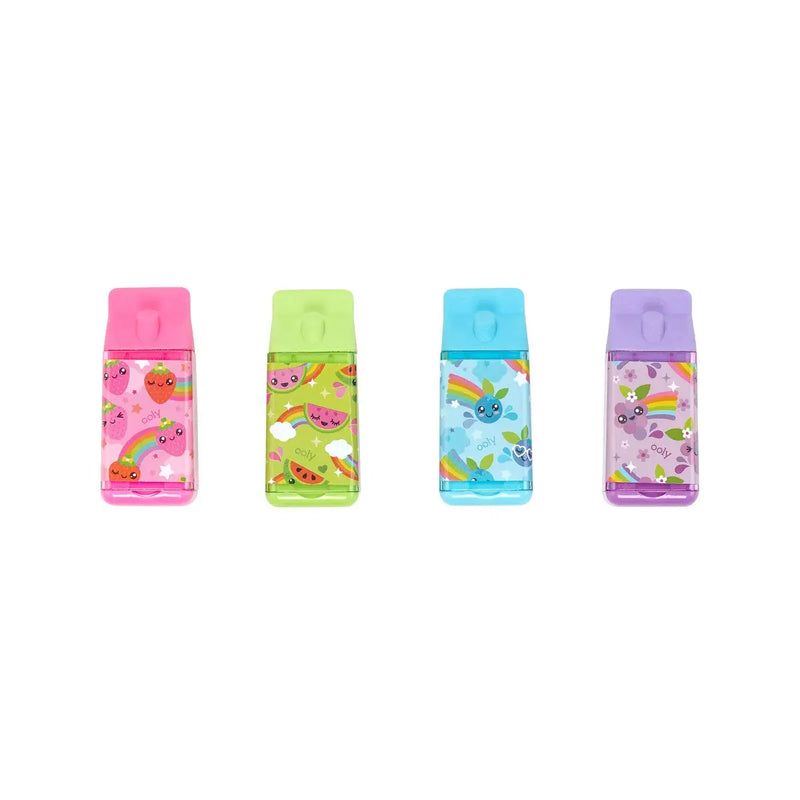 Ooly Lil' Juicy Box Scented Erasers + Sharpeners