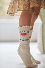Louise Misha Socks Chopie Cream kids socks and tights Louise Misha   