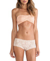 Free People Essential Lace Bandeau Bra Free People XS Cantaloupe 