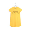 Wolf and Rita Glória Yellow T Shirt Dress