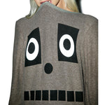 Wildfox Couture I'm A Robot Baggy Beach Jumper WF Sweater Wildfox Couture   