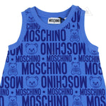Moschino Kids Teddy Bear All Over Print Dress - Crown Forever