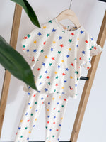 Bobo Choses Baby Multicolor Stars all over ruffle T-shirt kids T shirts Bobo Choses   