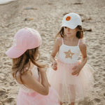 Petite Hailey Frill Tutu Dress Peach kids dresses Petite Hailey   