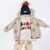 Bobo Choses Baby Birdie All Over zipped hoodie - Crown Forever