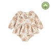 Louise Misha Ghilena Rompers Cream French Flowers baby rompers Louise Misha   