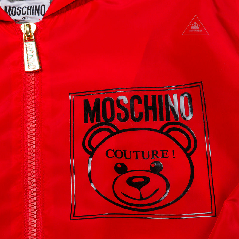 Moschino Kids Mini Me Couture Jacket Red
